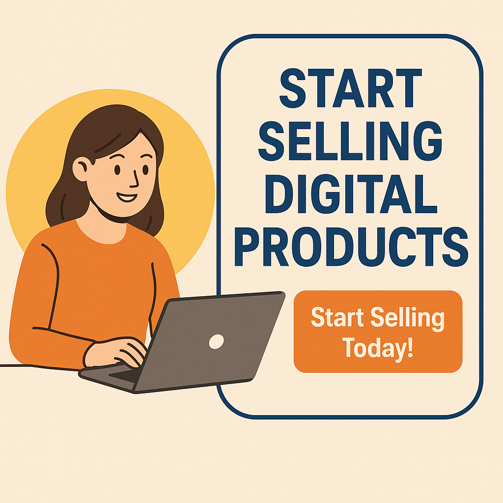 Step-by-step roadmap to start selling digital products online.